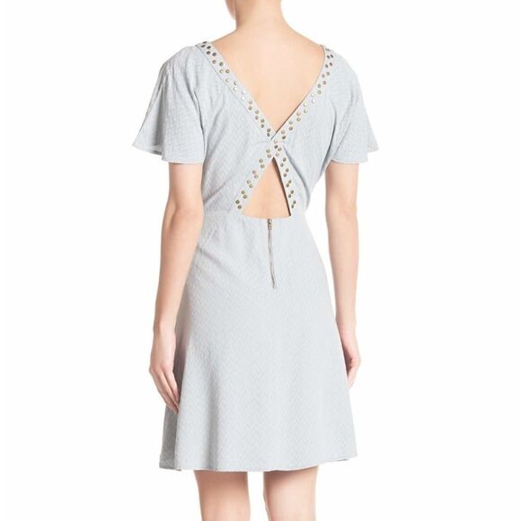 LAMade Selene Studded Dress in Quarry NWT - Picture 2 of 3